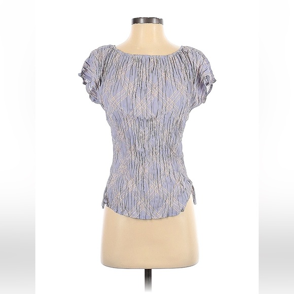 Uniqlo Tops - Ines de la Fressange for Uniqlo Short Sleeve Blouse NWT